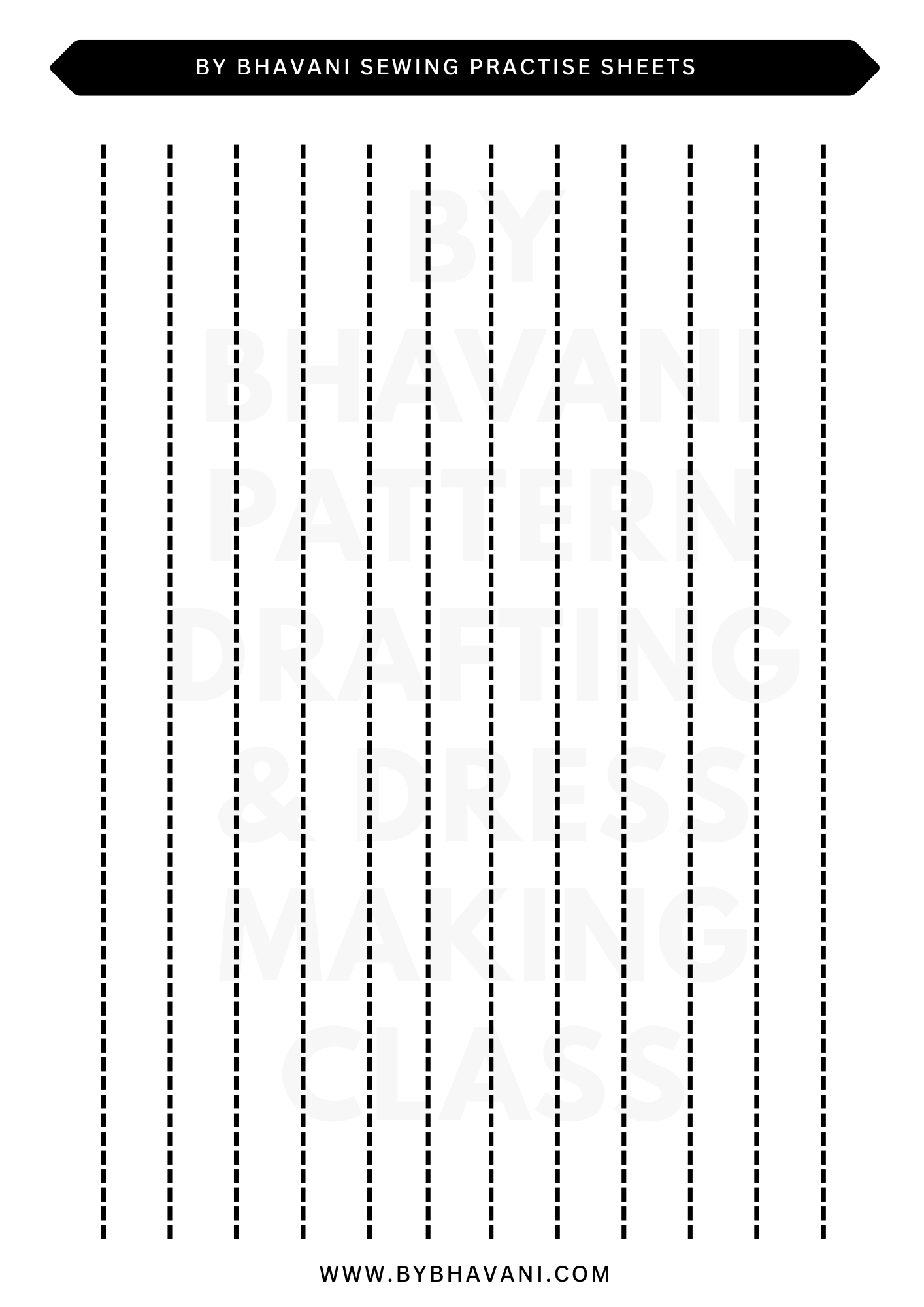 Sewing Pattern Paper 1